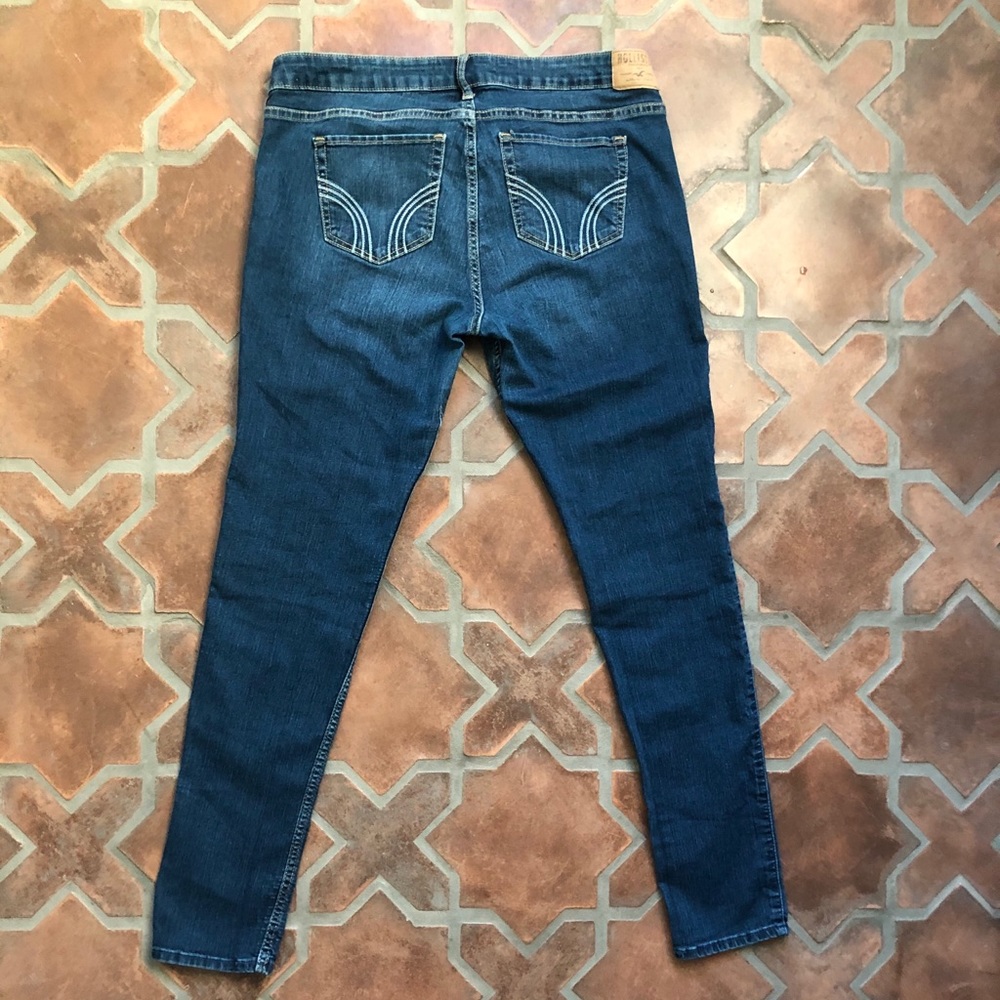 Hollister Super skinny jean medium dark